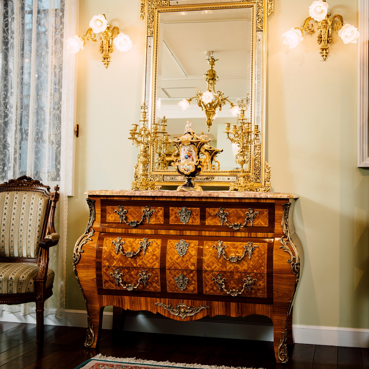 ☆大理石置物 善霊堂 統一教会 インテリア 台座付き 伝統的