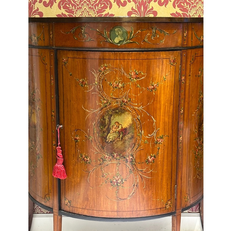 ルイ15世様式　ブロンズ象嵌コモード