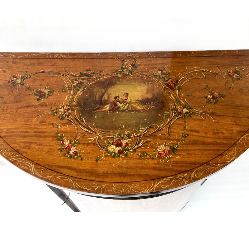 ルイ15世様式　ブロンズ象嵌コモード