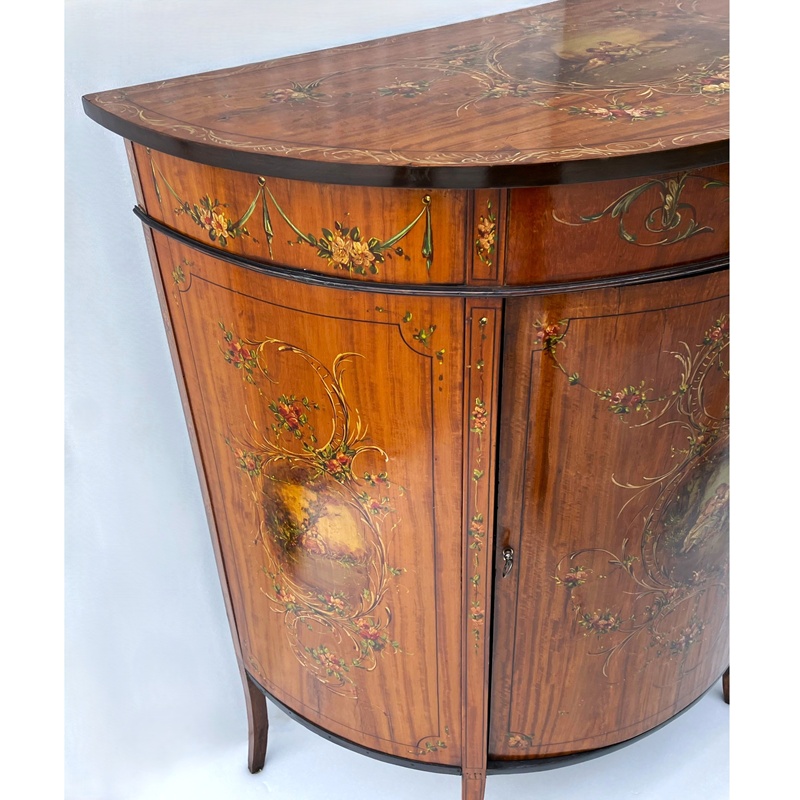 ルイ15世様式　ブロンズ象嵌コモード