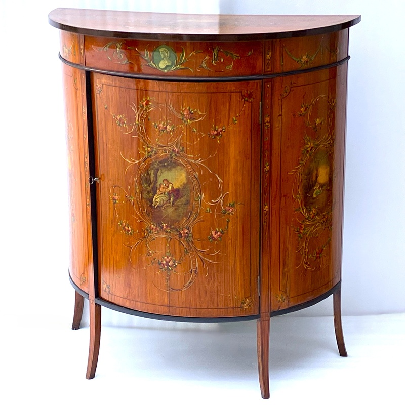 ルイ15世様式　ブロンズ象嵌コモード